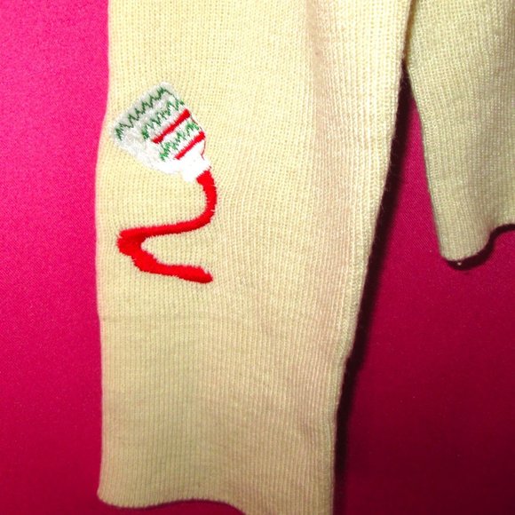 1970s vintage artist painter sweater size medium - Picture 3 of 9